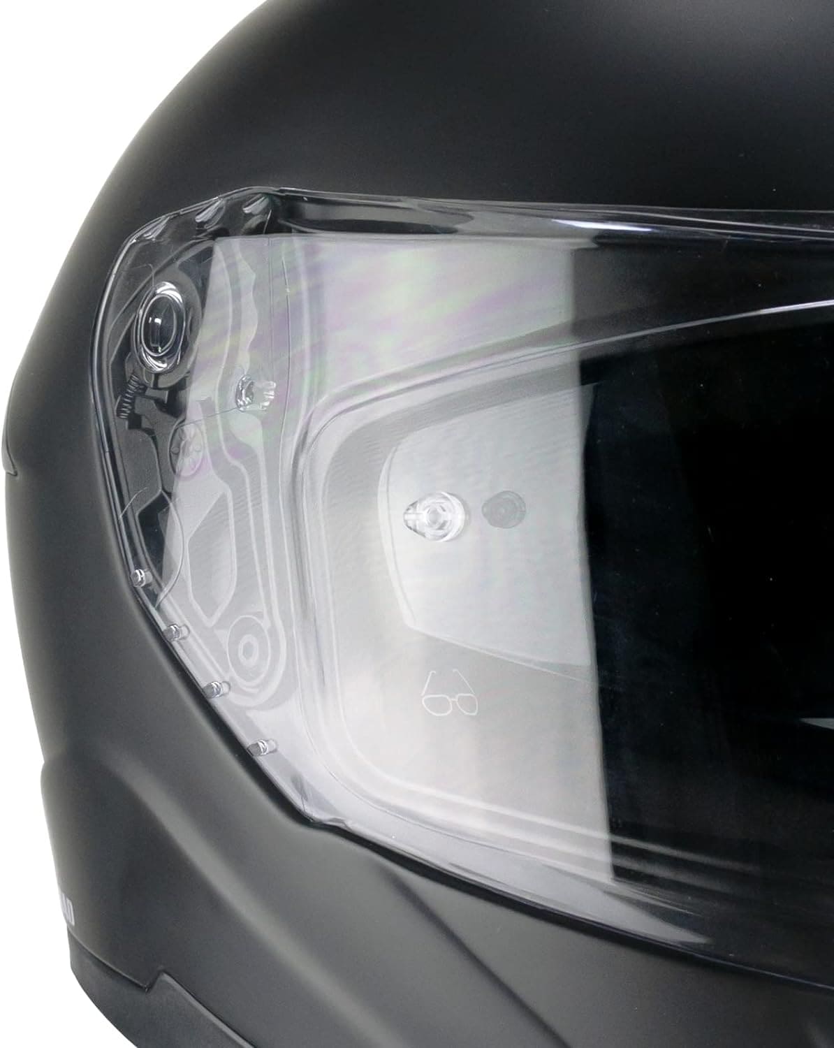 CGM 363A SHOT MONO Integral Moto Casco Negro Mate