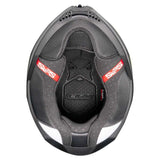 CGM 363 SHOT RACE Integral Moto Casco Rojo Antracita Mate