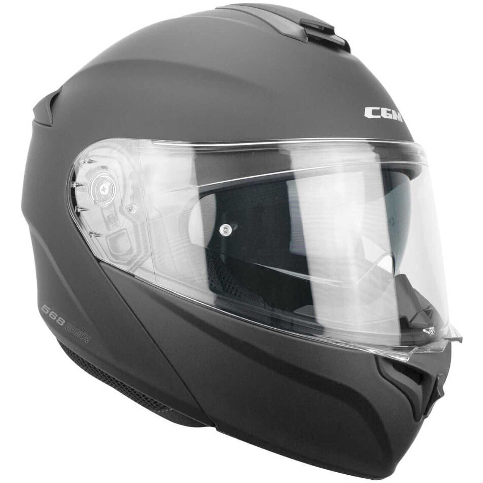 CGM 568A BER MONO CASCO MODULAR NEGRO MATE