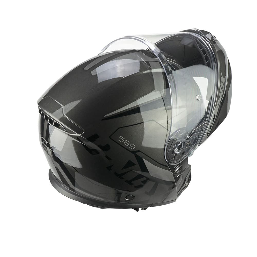 CGM 569G C-MAX CITY Casco Modular Grafite Negro