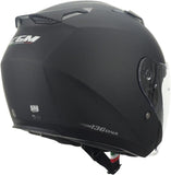 CGM 136A DNA MONO ABATIBLES CASCO JET NEGRO MATE
