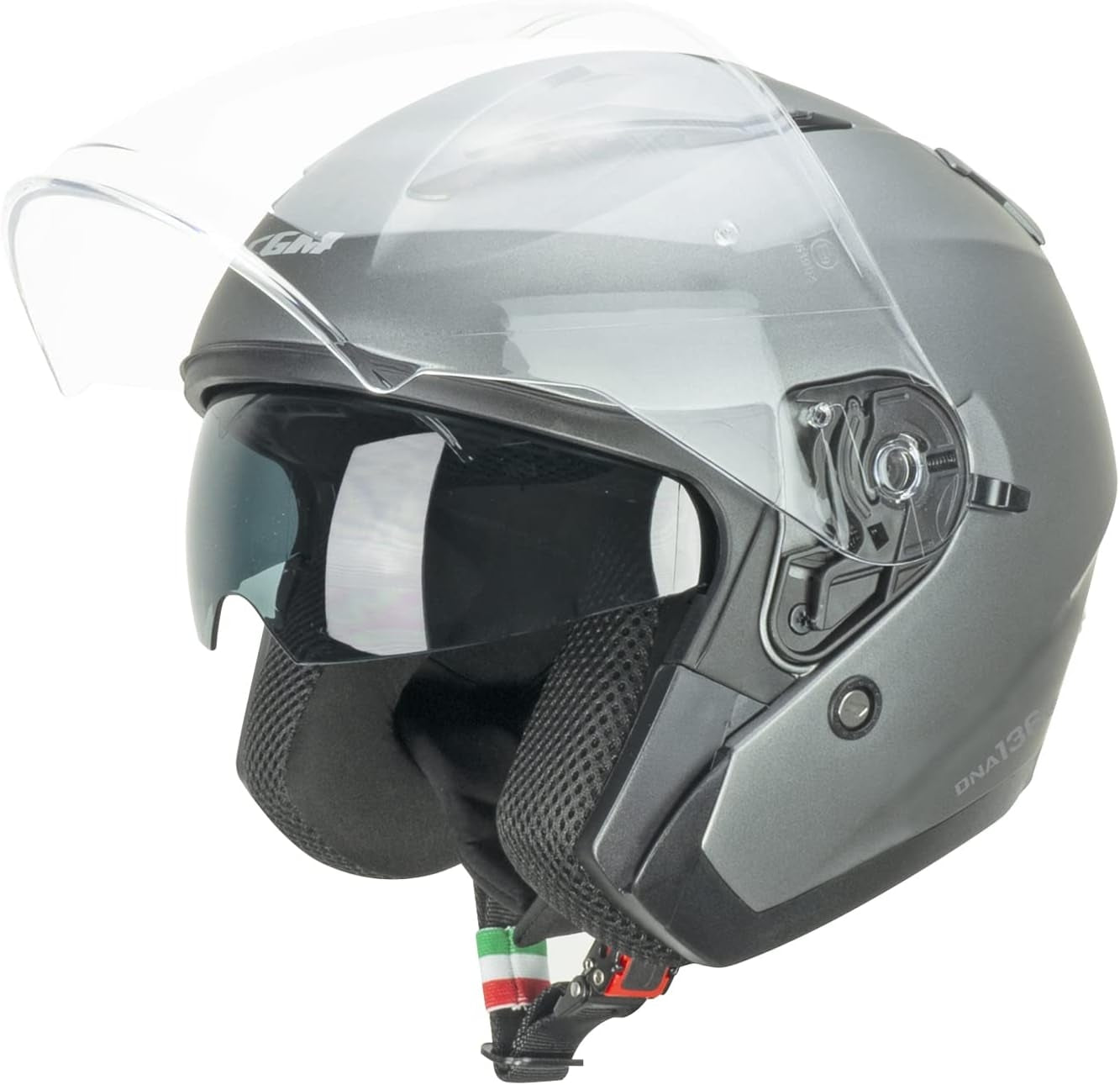 CGM 136A DNA MONO ABATIBLES CASCO JET ANTRACITE SATINATO - CASCO