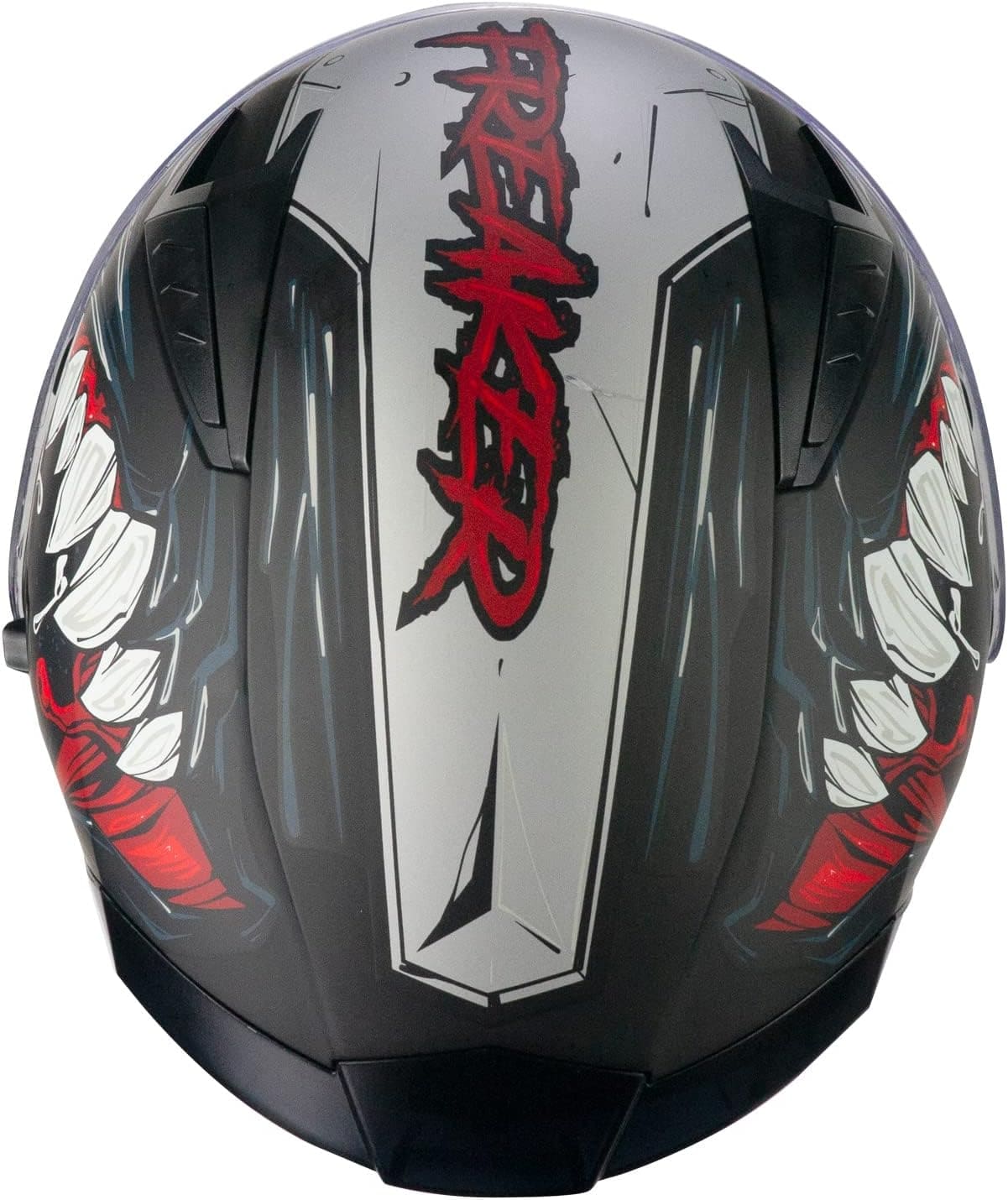 CGM 127X DEEP FREAKER Abatibles Jet Casco Negro Rojo Mate