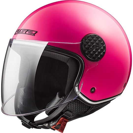 LS2 OF558 SPHERE LUX GLOSS PINK - SECURTEX MOTOR S.L (t/a MaximoMoto)