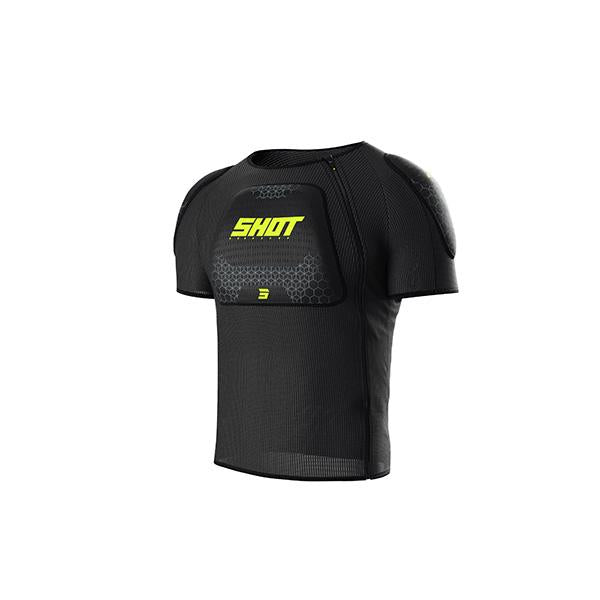 SHOT CAMISETA AIRLIGHT NEGRO NEON AMARILLO