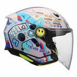 LS2 OF622 FUNNY II NEXT CASCO DE MOTO LEVEL BLANCO