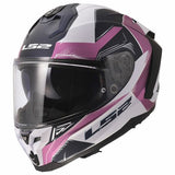 LS2 FF817 CHALLENGER II LAVENDER CASCO DE MOTO FLAMAN MATE