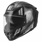LS2 FF817 CHALLENGER II NITRO CASCO DE MOTO NEGRO GRIS