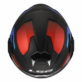 LS2 FF901 ADVANT X NOVA CASCO DE MOTO NEGRO ROJO AZUL