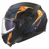 LS2 FF910 ADVANT II GLIDE CASCO DE MOTO NEGRO NARANJA