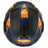 LS2 FF910 ADVANT II GLIDE CASCO DE MOTO NEGRO NARANJA