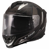 LS2 FF818 STORM III SPORTY CASCO DE MOTO NEGRO GRIS