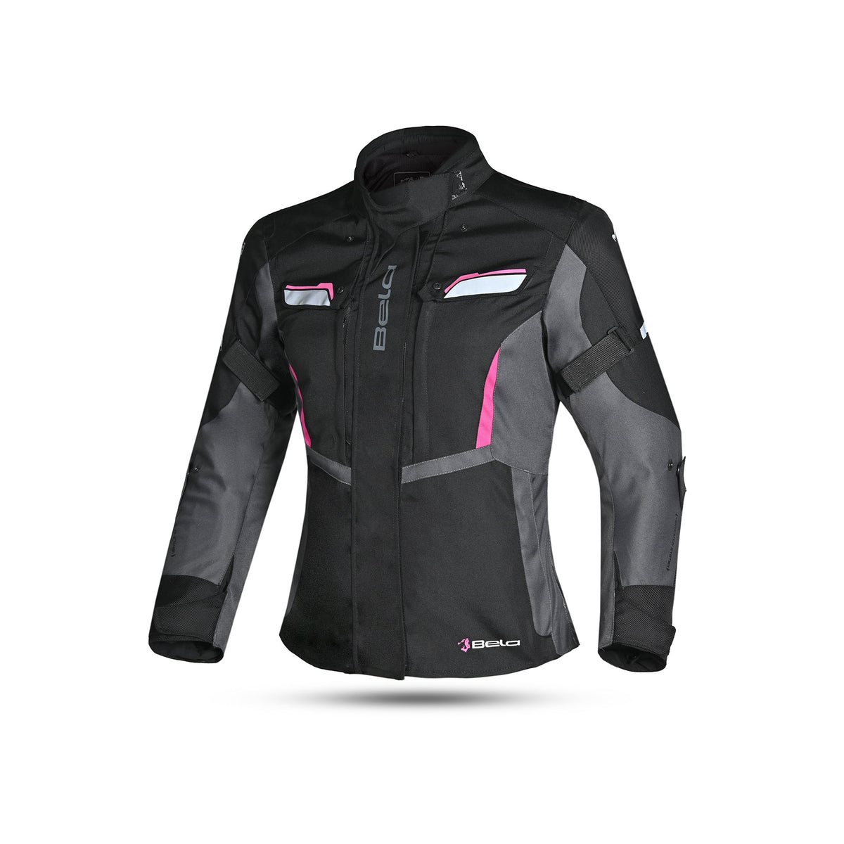 BELA - Chaqueta Textil Hurricane Lady  Negro/Fucsia - SECURTEX MOTOR S.L (t/a MaximoMoto)