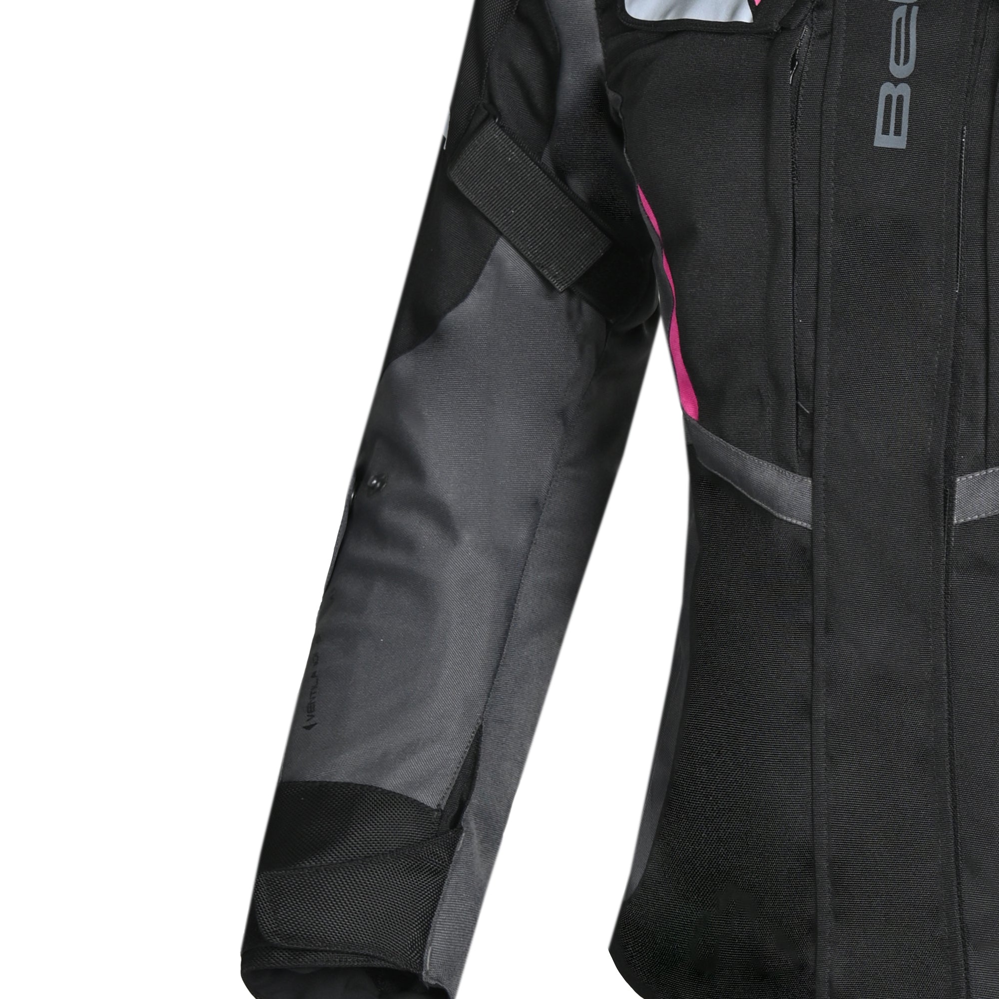 BELA - Chaqueta Textil Hurricane Lady  Negro/Fucsia - SECURTEX MOTOR S.L (t/a MaximoMoto)