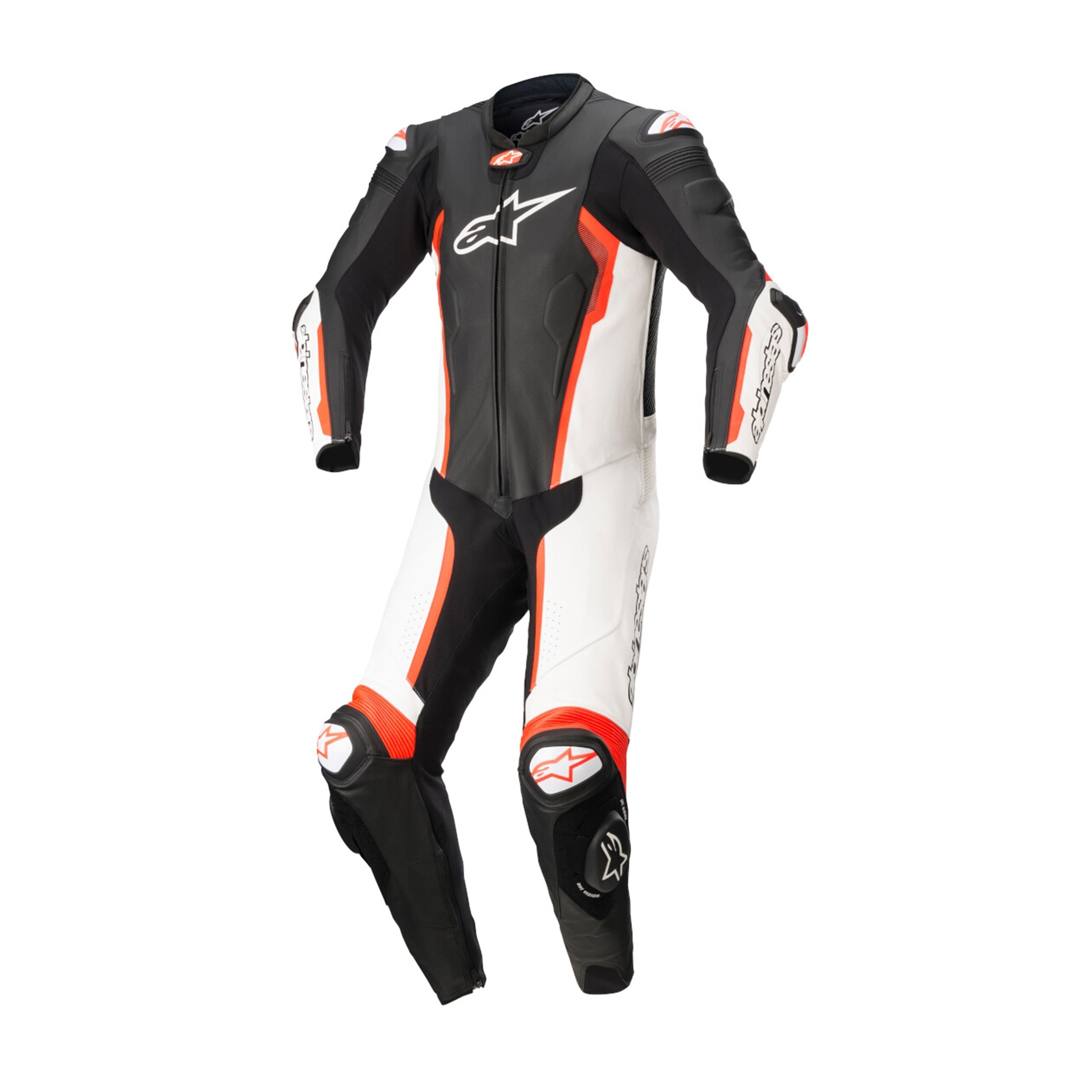 ALPINESTAR - MONO PIEL MISSILE V2 1 PC NEG/BLA/ROJO FL - SECURTEX MOTOR S.L (t/a MaximoMoto)
