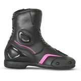 BELA - Botas Piel Faster 2.0 Lady Negro/Rosa - SECURTEX MOTOR S.L (t/a MaximoMoto)