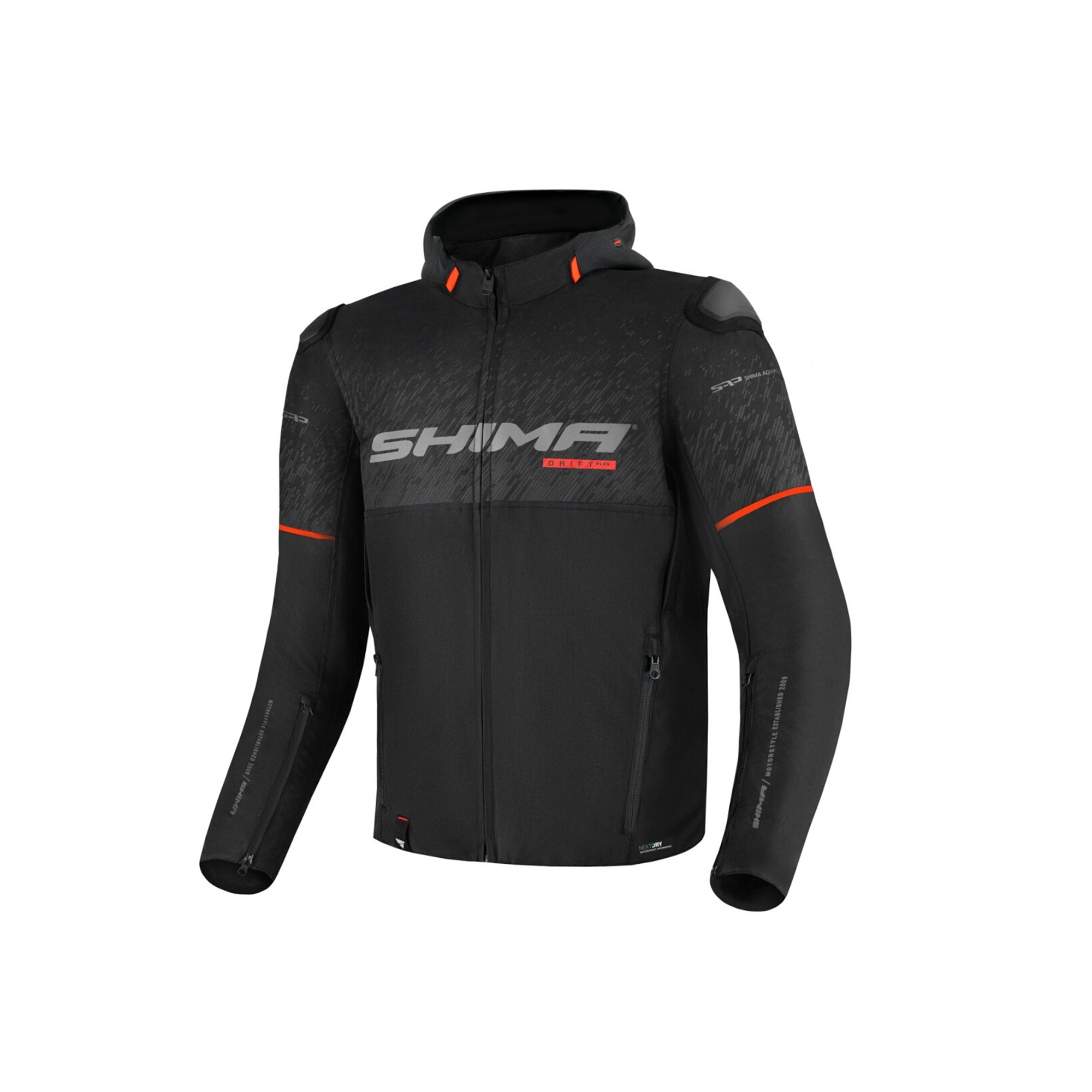 SHIMA DRIFT+ MEN JACKET BLK - SECURTEX MOTOR S.L (t/a MaximoMoto)