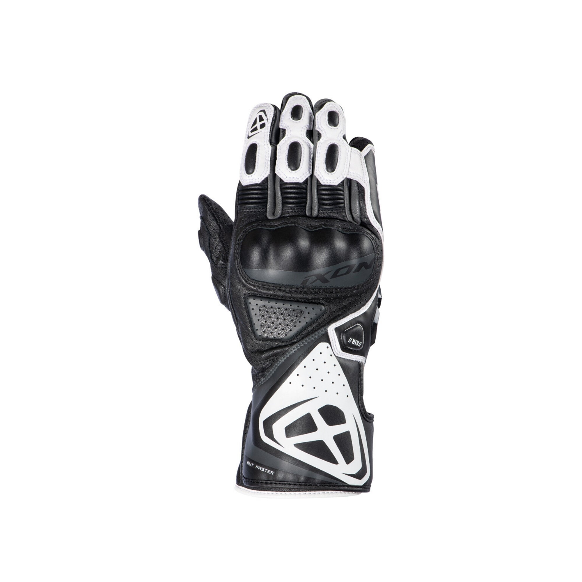 IXON- GUANTES GP5 AIR MAN BLACK/WHITE - SECURTEX MOTOR S.L (t/a MaximoMoto)