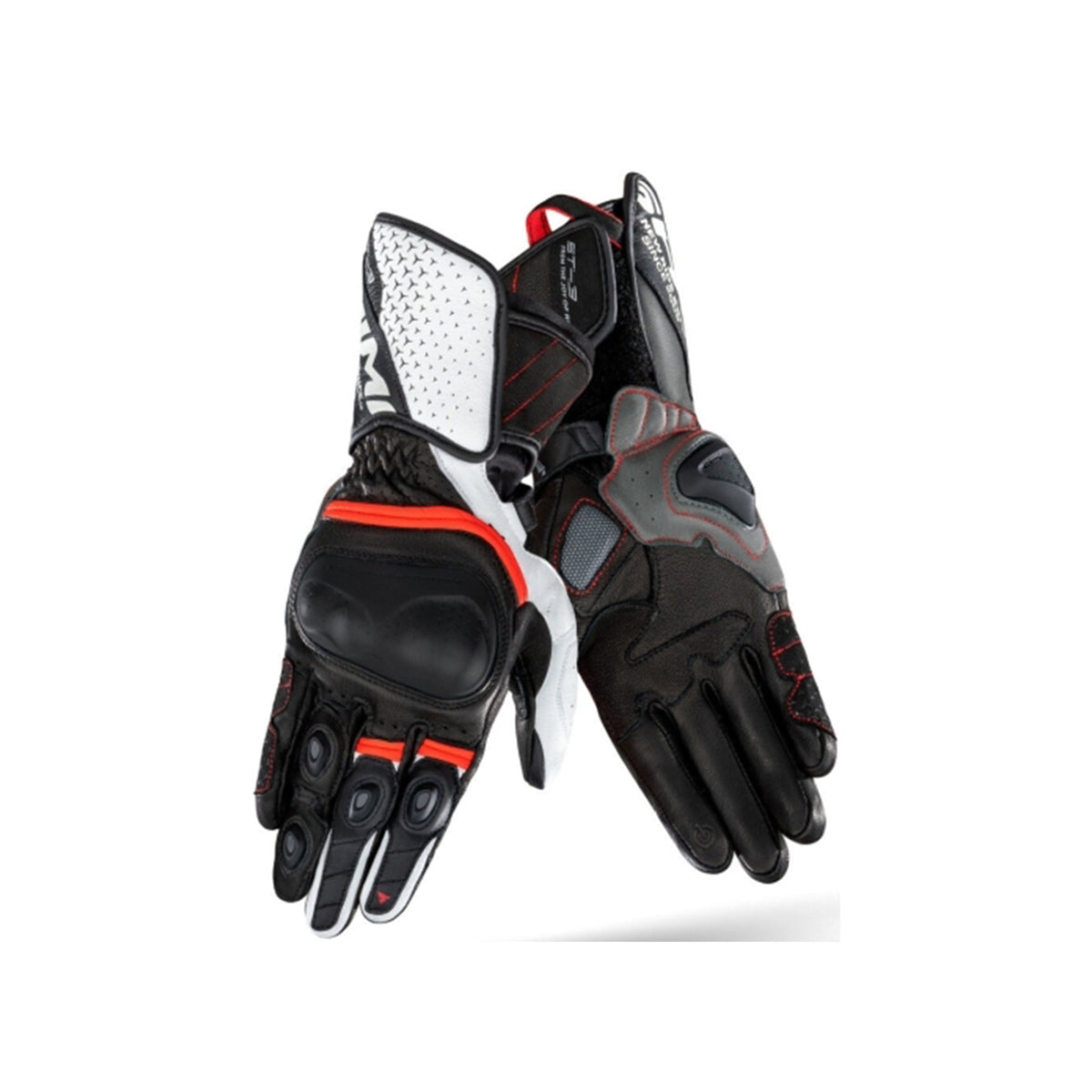 SHIMA ST-3 NEW GUANTES BLK/RED - SECURTEX MOTOR S.L (t/a MaximoMoto)