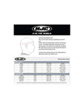 HJC V10 GRAPE carreras moto intenso integral Casco verde 