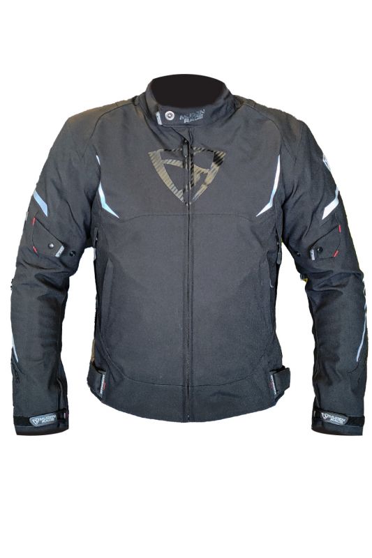 MUGENRACE MUNEE Textil Moto Chaqueta Negra