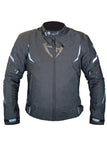 MUGENRACE MUNEE Textil Moto Chaqueta Negra