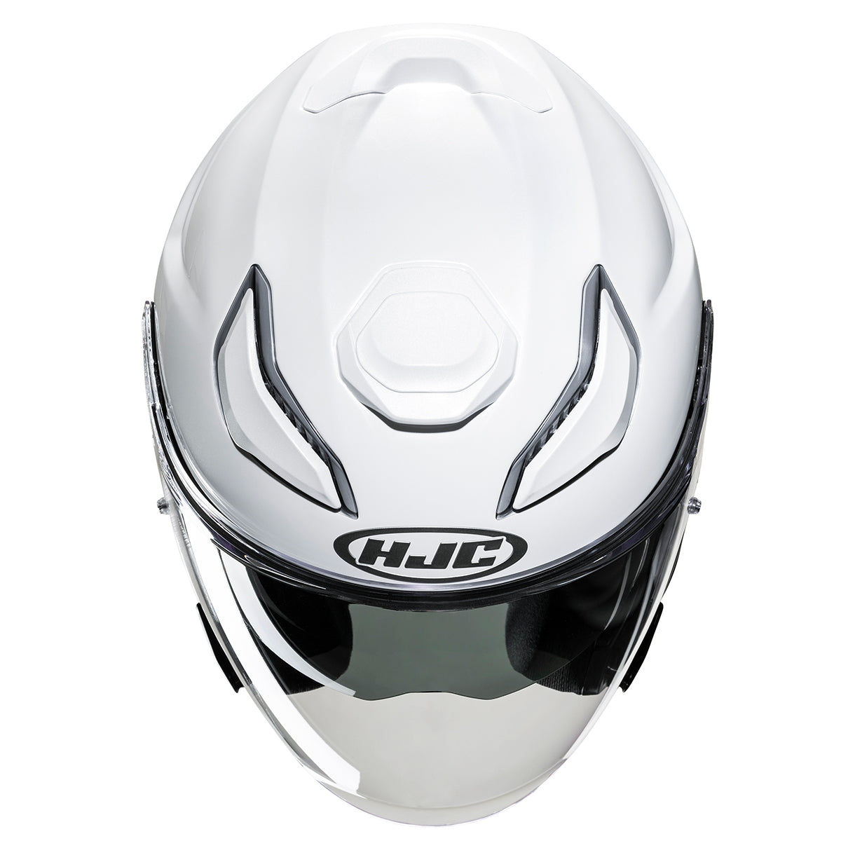 HJC F31 PEARL WHITE - SECURTEX MOTOR S.L (t/a MaximoMoto)