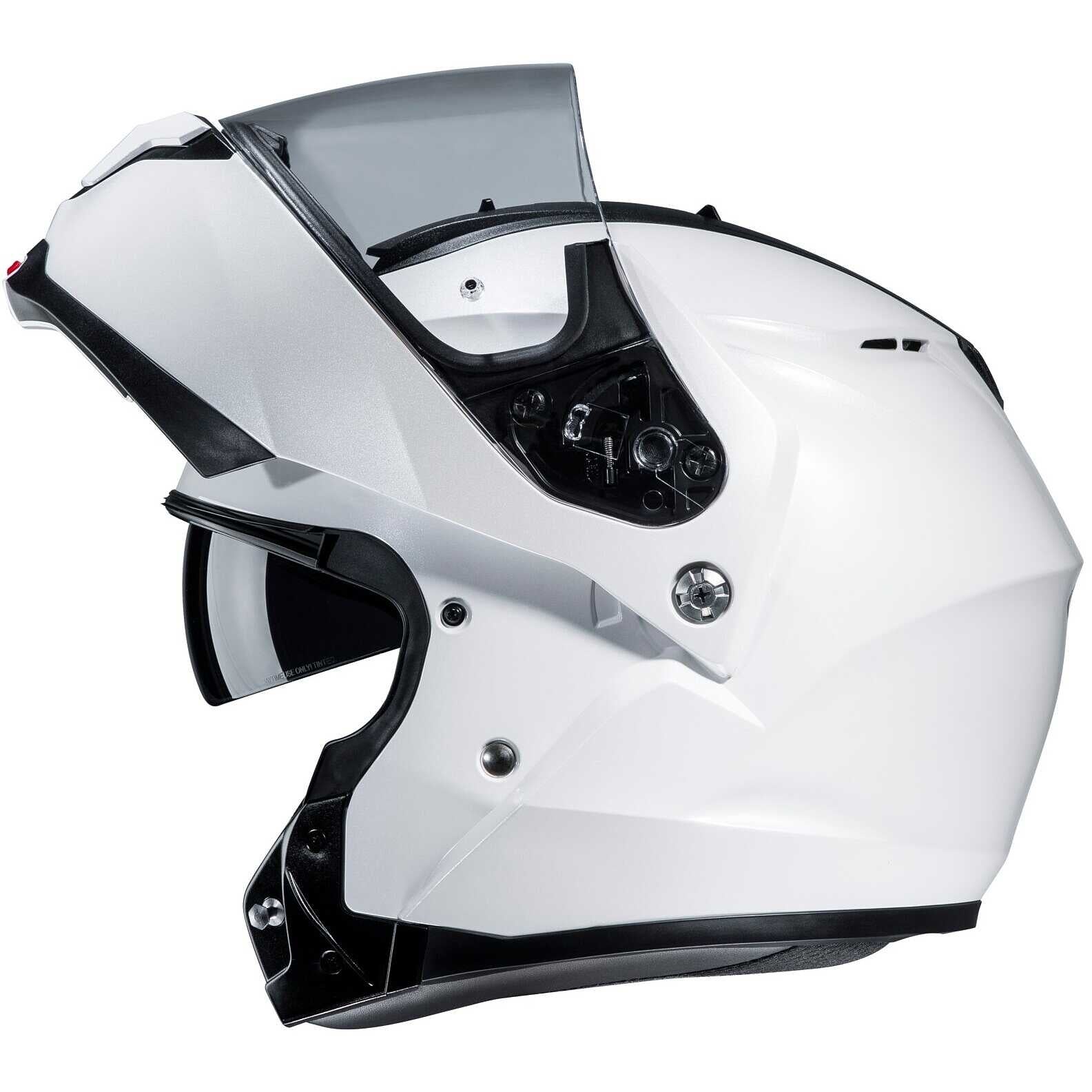 HJC C91N BLANC PERLE / PEARL WHITE - SECURTEX MOTOR S.L (t/a MaximoMoto)