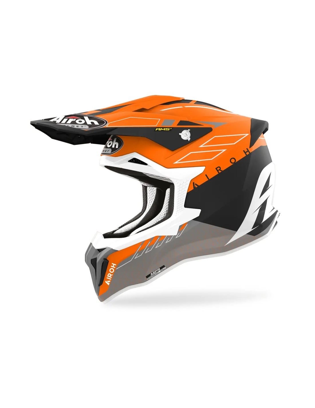 AIROH - CASCOS STRYCKER SKIN ORANGE MATT - SECURTEX MOTOR S.L (t/a MaximoMoto)