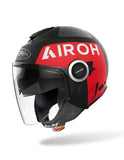 AIROH - CASCOS HELIOS UP BLACK MATT - SECURTEX MOTOR S.L (t/a MaximoMoto)