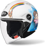 AIROH - CASCOS MR JET ME CONTRO TE GLOSS - SECURTEX MOTOR S.L (t/a MaximoMoto)