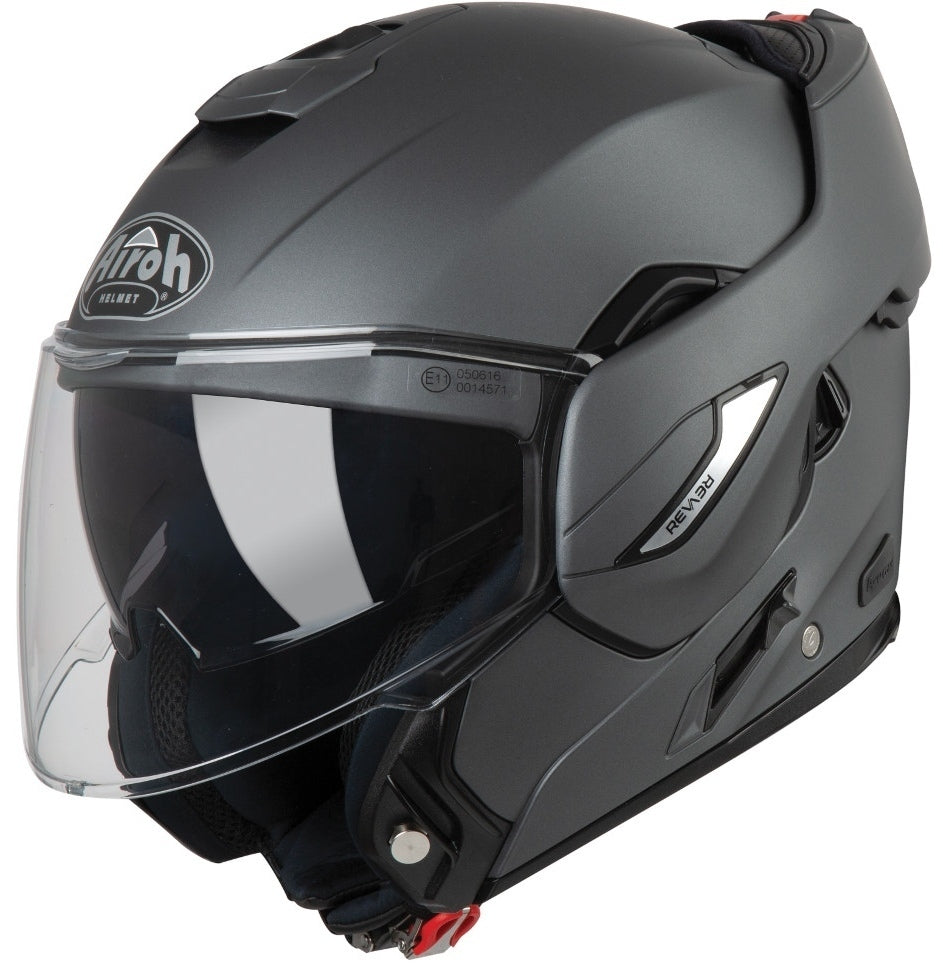 AIROH - CASCOS REV 19 COLOR ANTHRACITE MATT - SECURTEX MOTOR S.L (t/a MaximoMoto)