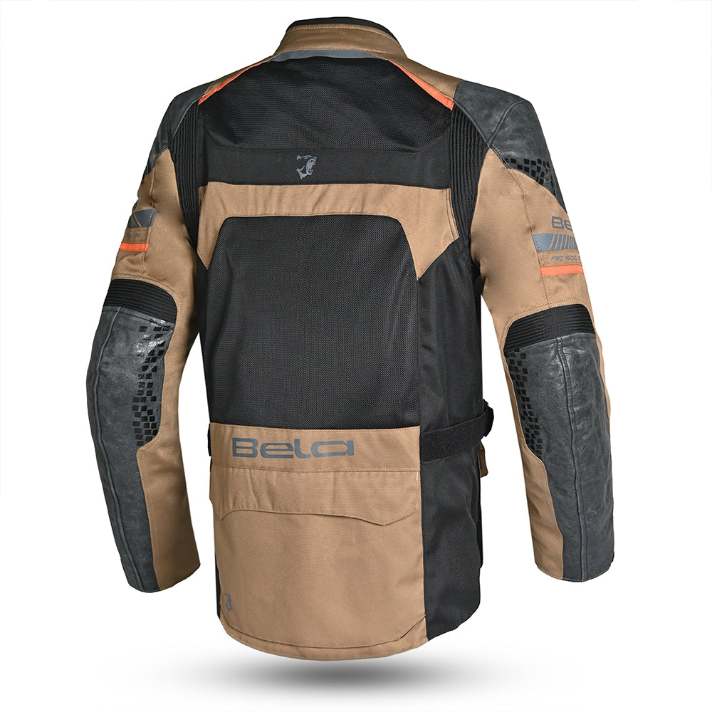 BELA - Chaqueta Textil Onsaker Arena/Negro/Naranja - SECURTEX MOTOR S.L (t/a MaximoMoto)