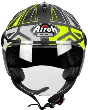 AIROH - CASCOS JT CONVERT YELLOW MATT - SECURTEX MOTOR S.L (t/a MaximoMoto)