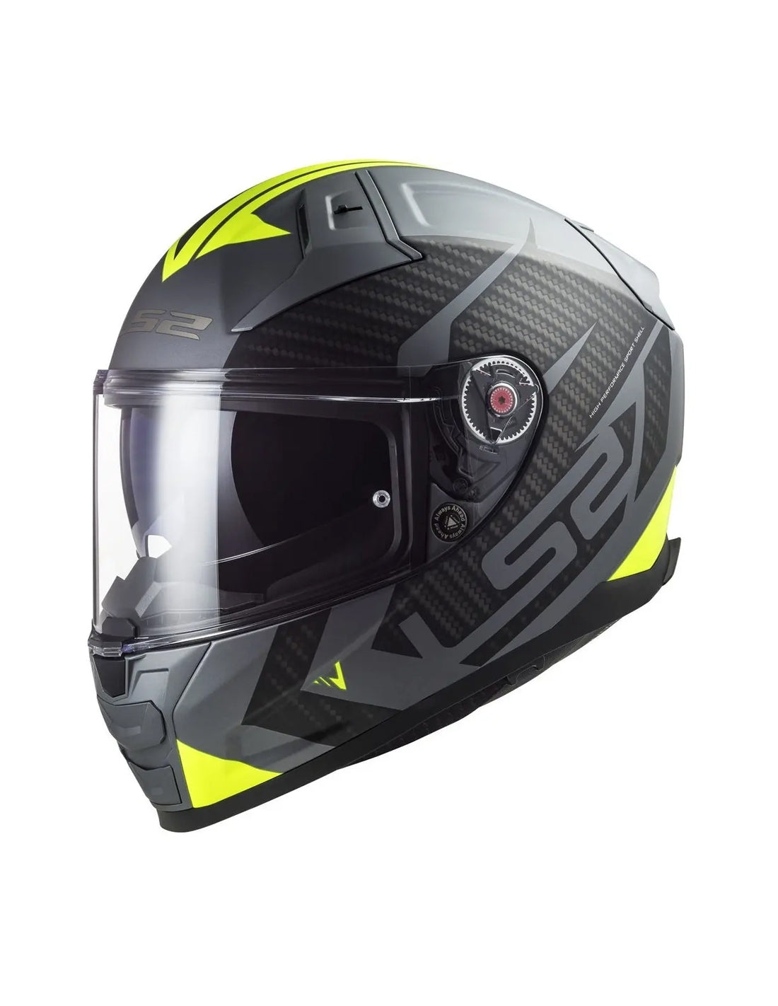 LS2 FF811 VECTOR II SPLITTER M.TITAN.H-V YELL - SECURTEX MOTOR S.L (t/a MaximoMoto)