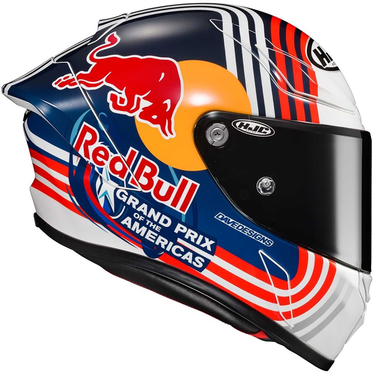 HJC RPHA1 RED BULL AUSTIN GP MC21 - SECURTEX MOTOR S.L (t/a MaximoMoto)