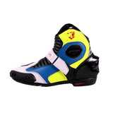BELA - Botas Piel Faster Blanco/Azul/Amarillo - SECURTEX MOTOR S.L (t/a MaximoMoto)