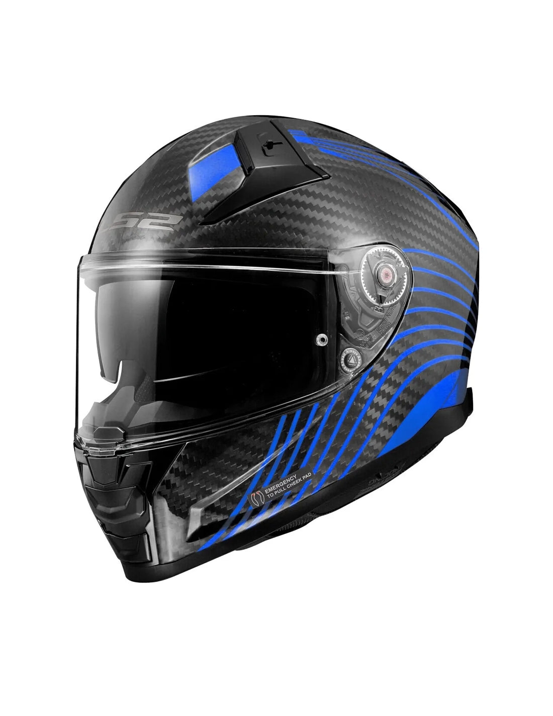 LS2 FF811 VECTOR II C FLUX GL.BLUE-06 - SECURTEX MOTOR S.L (t/a MaximoMoto)