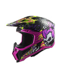 LS2 MX703 C X-FORCE FIRESKULL VIOLET - SECURTEX MOTOR S.L (t/a MaximoMoto)