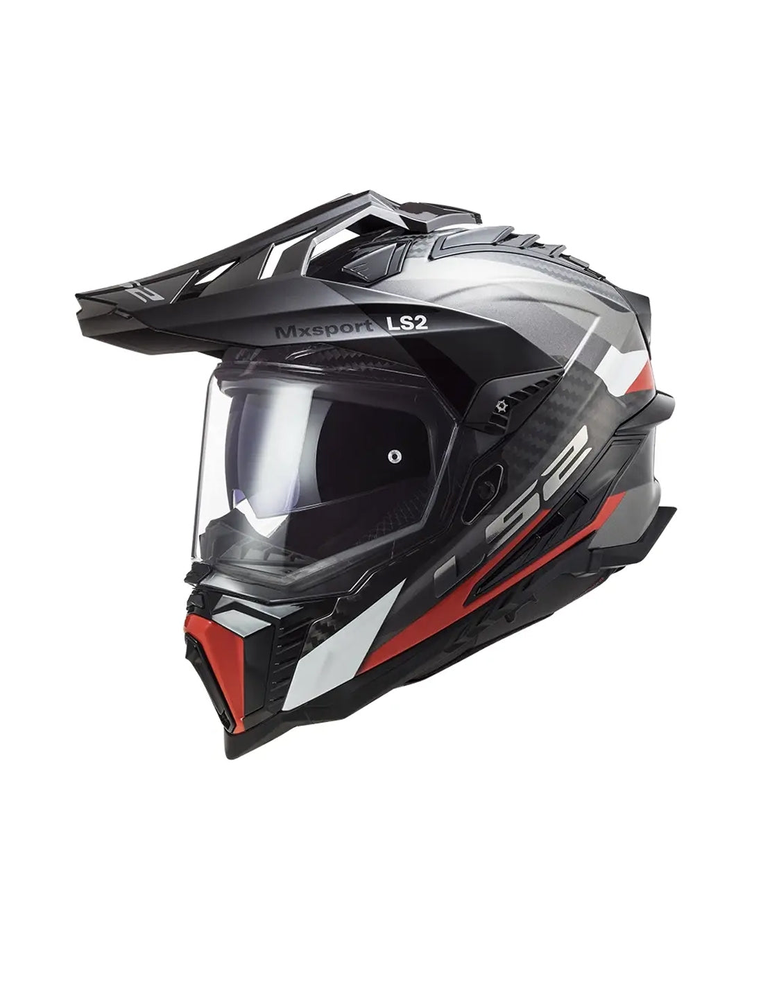 LS2 MX701 C EXPLORER FRONTIER G.TITANIUM RED-06 - SECURTEX MOTOR S.L (t/a MaximoMoto)