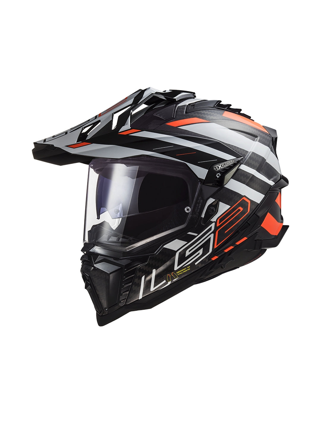 LS2 MX701 EXPLORER C EDGE BLACK FLUO ORANGE-06 - SECURTEX MOTOR S.L (t/a MaximoMoto)