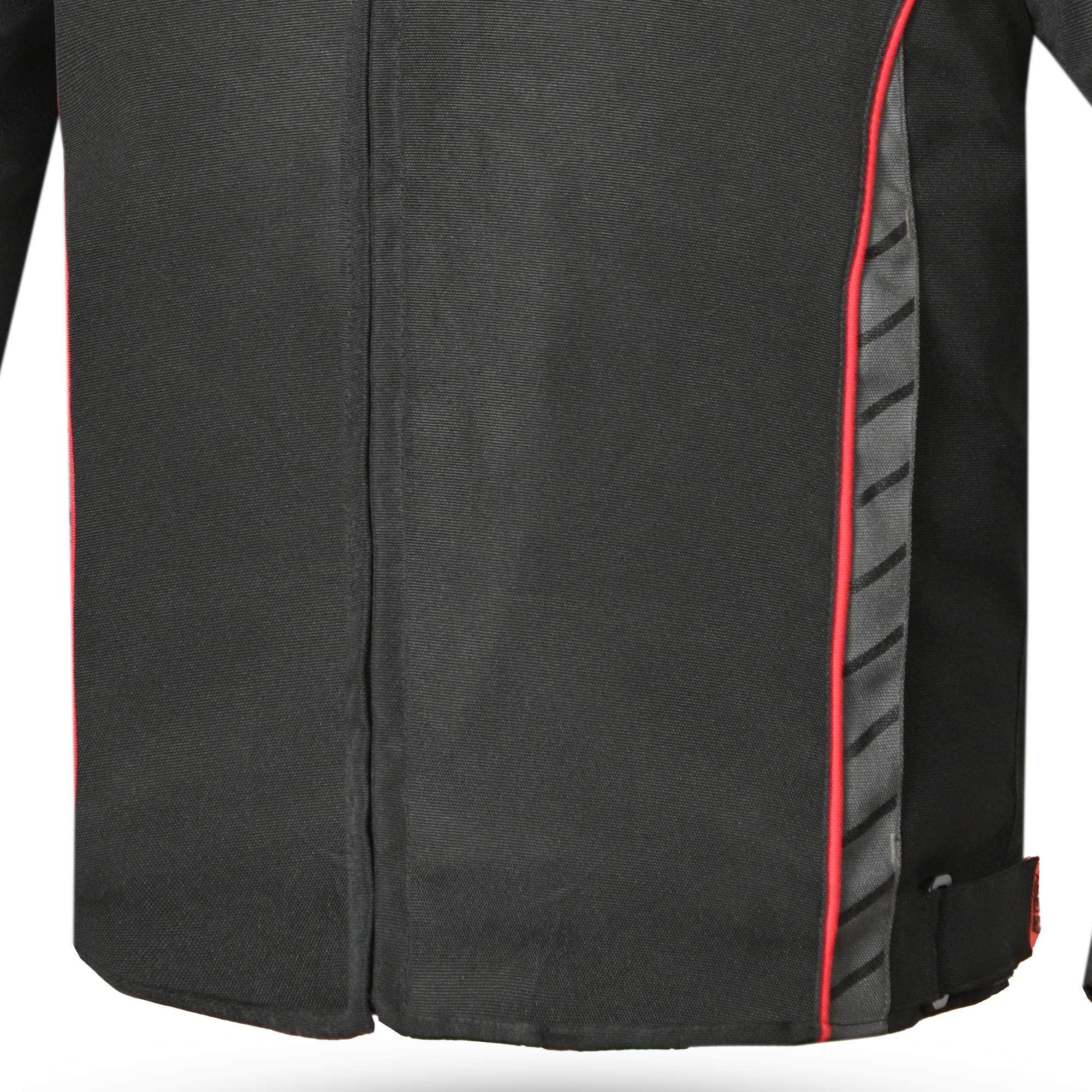 R-TECH Chaqueta Textil Knight Rider (Short) Negro/Antracita/Rojo - CHAQUETA
