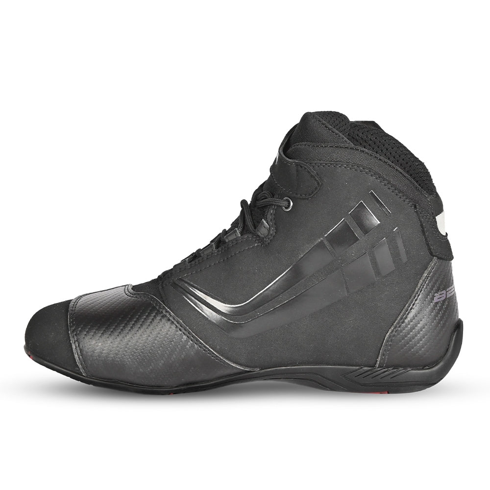BELA - Botas Piel Kiva Man  Negro/Red - SECURTEX MOTOR S.L (t/a MaximoMoto)