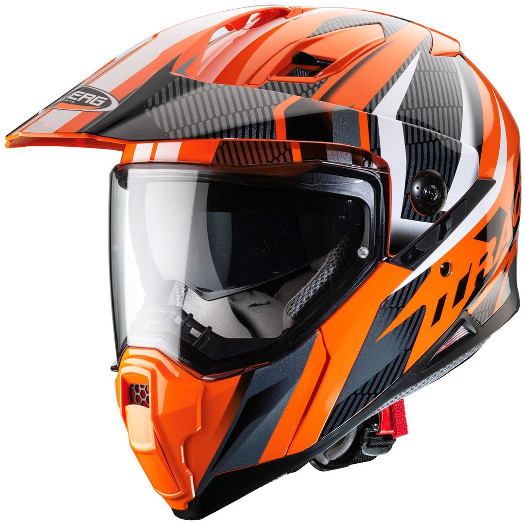 CABERG-CASCO XTRACE SAVANA ORANGE/BLACK/ANTHRA - SECURTEX MOTOR S.L (t/a MaximoMoto)