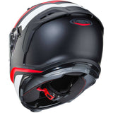 CABERG-CASCO AVALON  BLAST MATT BLACK/WHITE/RED FLUO - SECURTEX MOTOR S.L (t/a MaximoMoto)