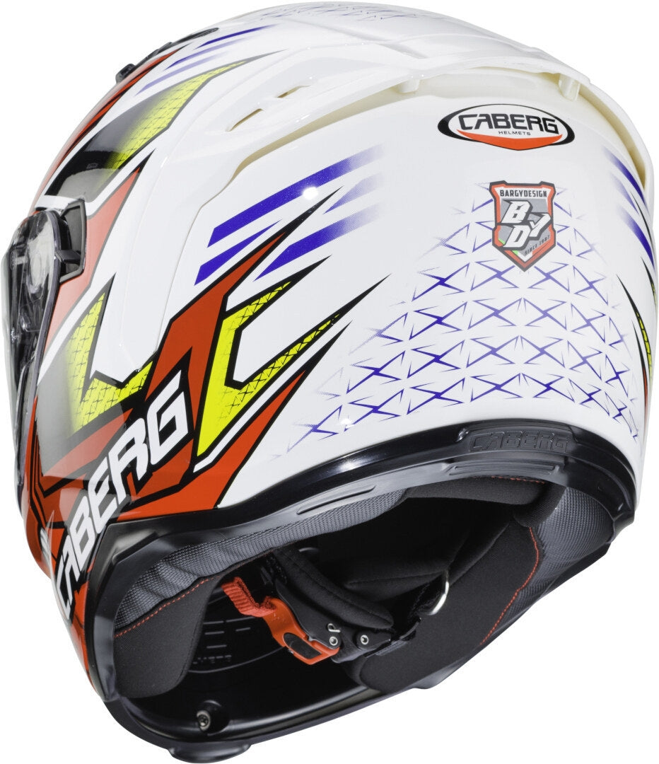CABERG-CASCO AVALON GIGA WHITE/RED/YELLOW - SECURTEX MOTOR S.L (t/a MaximoMoto)