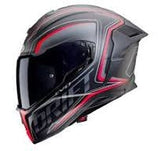 CABERG-CASCO  DRIFT EVO INTEGRA MATT BLACK/ANTHRACITE/RED FLU - SECURTEX MOTOR S.L (t/a MaximoMoto)