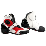 BELA - Botas Piel Faster Blanco/Rojo - SECURTEX MOTOR S.L (t/a MaximoMoto)