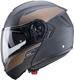 Casco de moto abatible Caberg Levo Prospect negro mate bronce