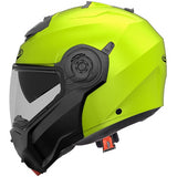 CABERG-CASCO DROID HIVIZION YELLOW/FLOU - SECURTEX MOTOR S.L (t/a MaximoMoto)